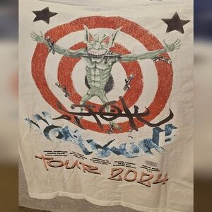 TRAVIS SCOTT UTOPIA CIRCUSMAXIMUS 2024 TOUR III TEE